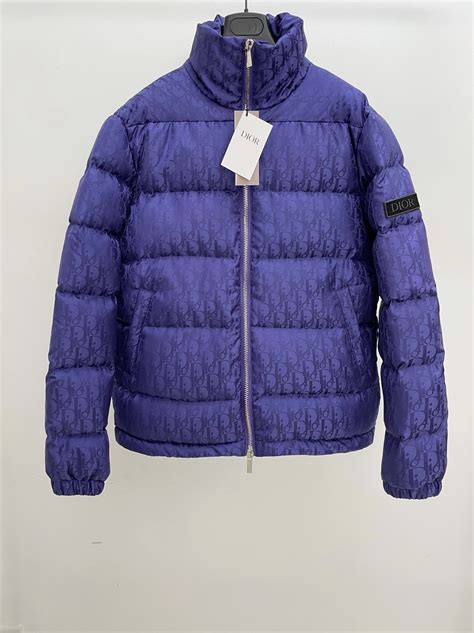 dior puffer jacket herren|Dior oblique down jacket.